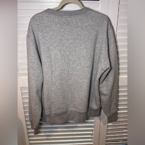 Polo Ralph Lauren Polo Bear Crewneck Sweatshirt Gray Fleece Men’s L - Picture 3 of 7